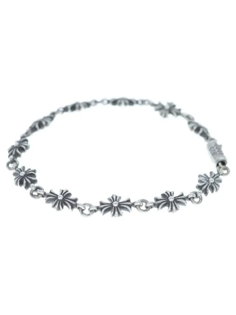 Chrome Hearts Tny CH Pls Tiny CH Plus Bracelet Silver